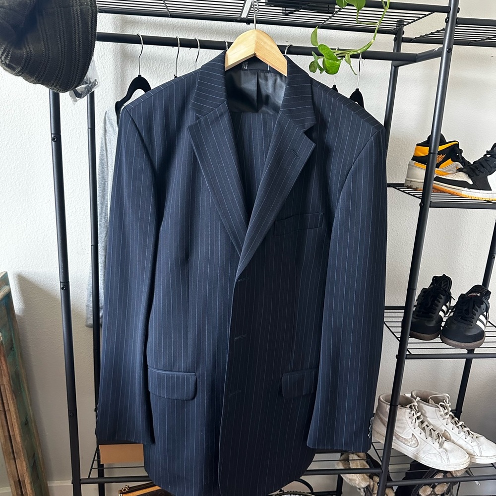 Emanuel Ungaro Navy blue suit